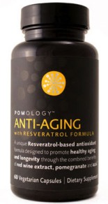 Anti-Aging Supplement with Resveratrol (Red Wine Extract)