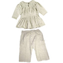 Luxurious Peruvian Organic Jersey Tunic & Pant Set
